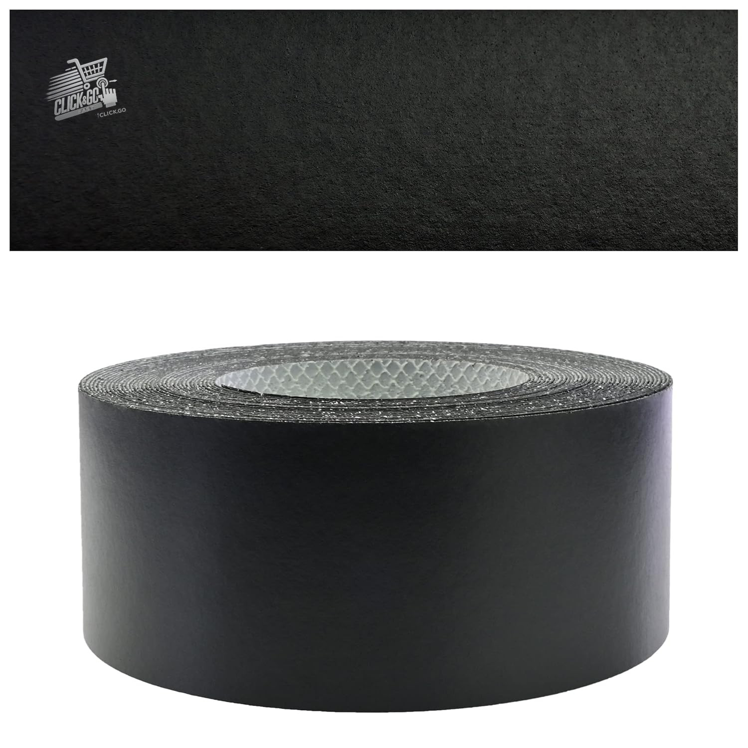 ® - Black Effect Edge | 45mm X 5M | Easy to Apply | Kitchen | Melamine |