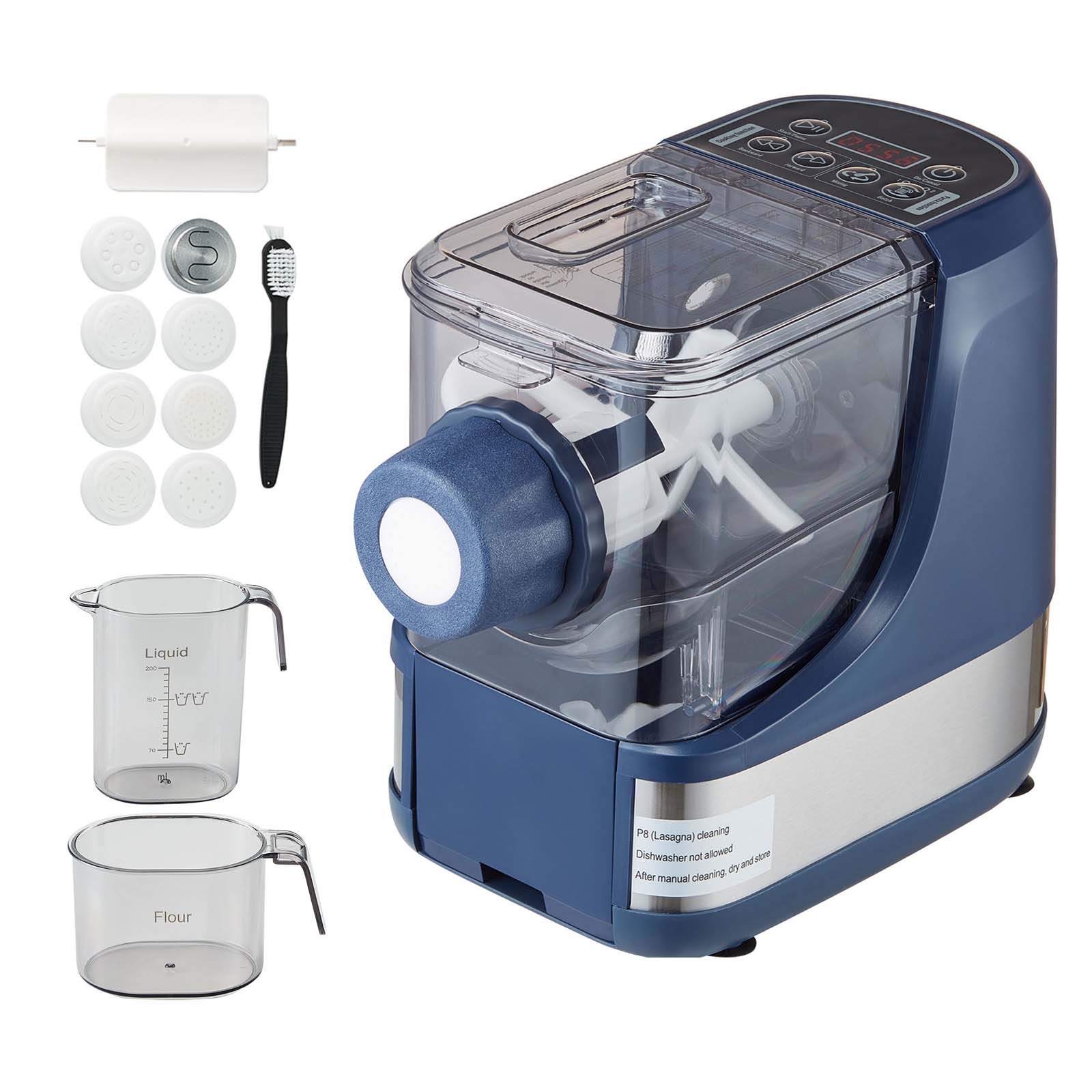 Uimoso Electric Pasta Maker Roller Automatic Noodle Machine with 8 Shape Options