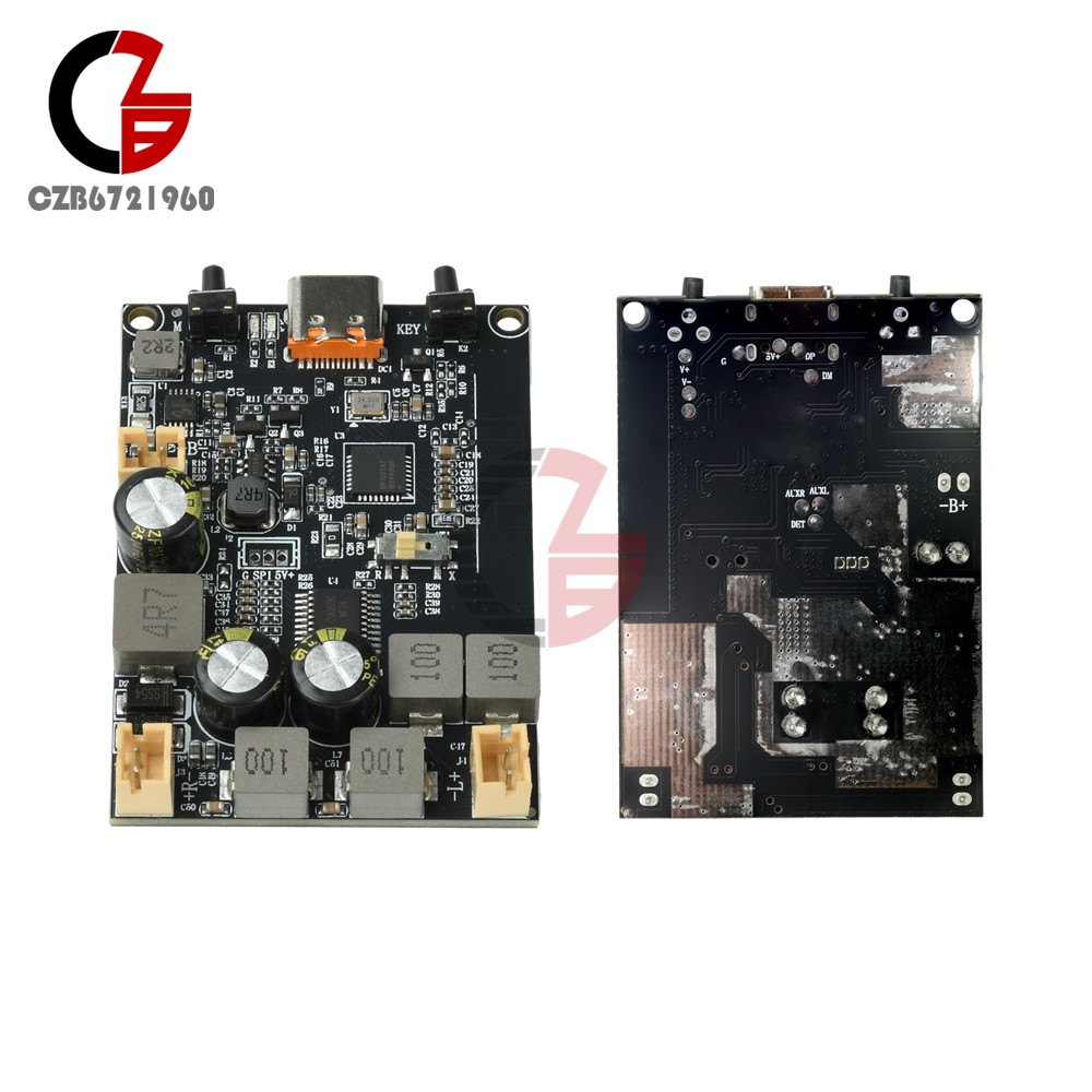 DC5V TWS BT 10W+10W 2Ch Stereo Audio Power Amplifier Board with Bass Enhancement
