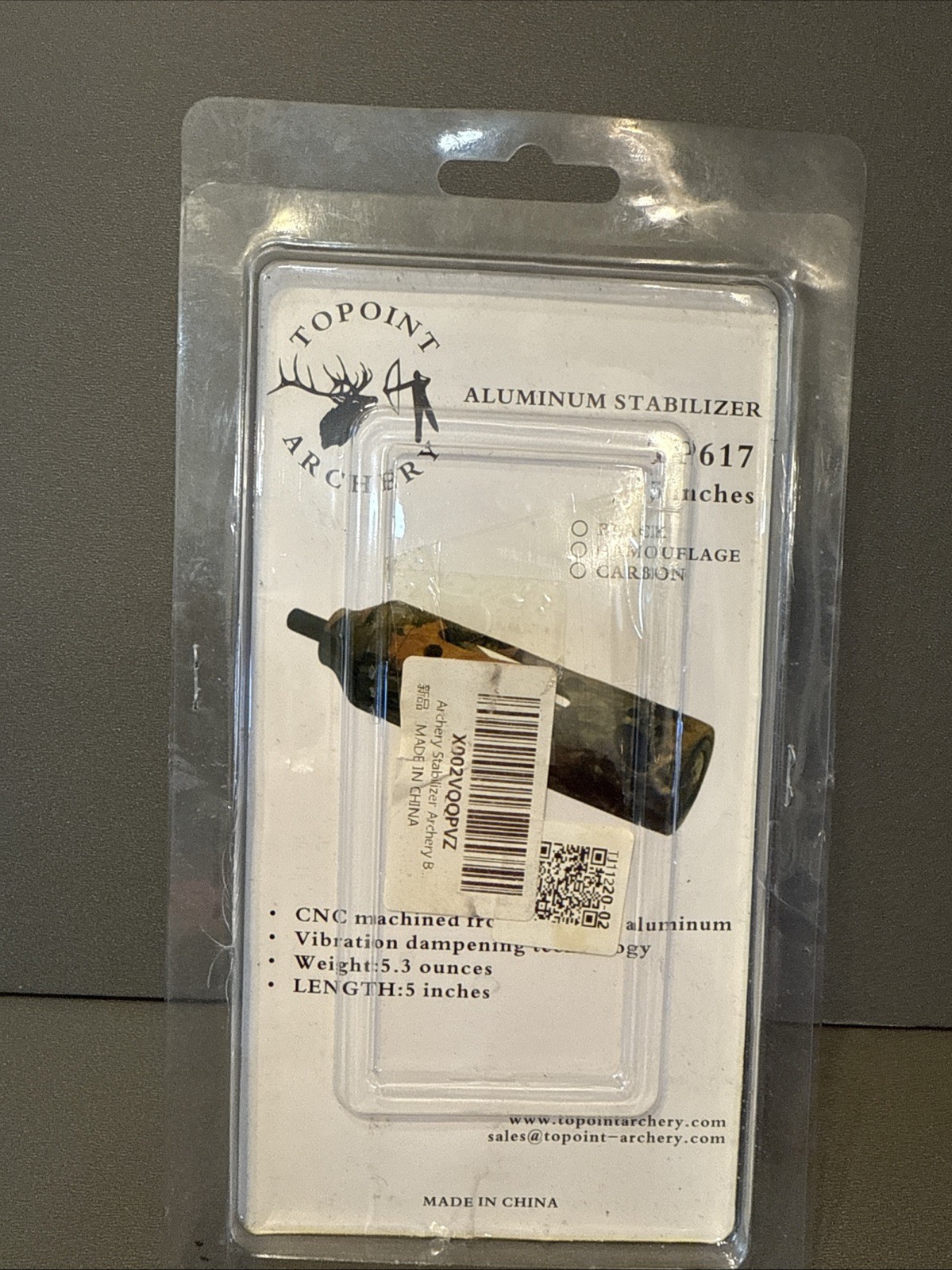 Aluminum Archery Stabilizer