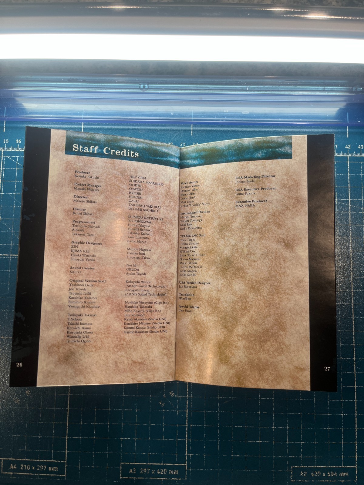 Replacement Manual for - Fatal Frame - Xbox Instruction Booklet