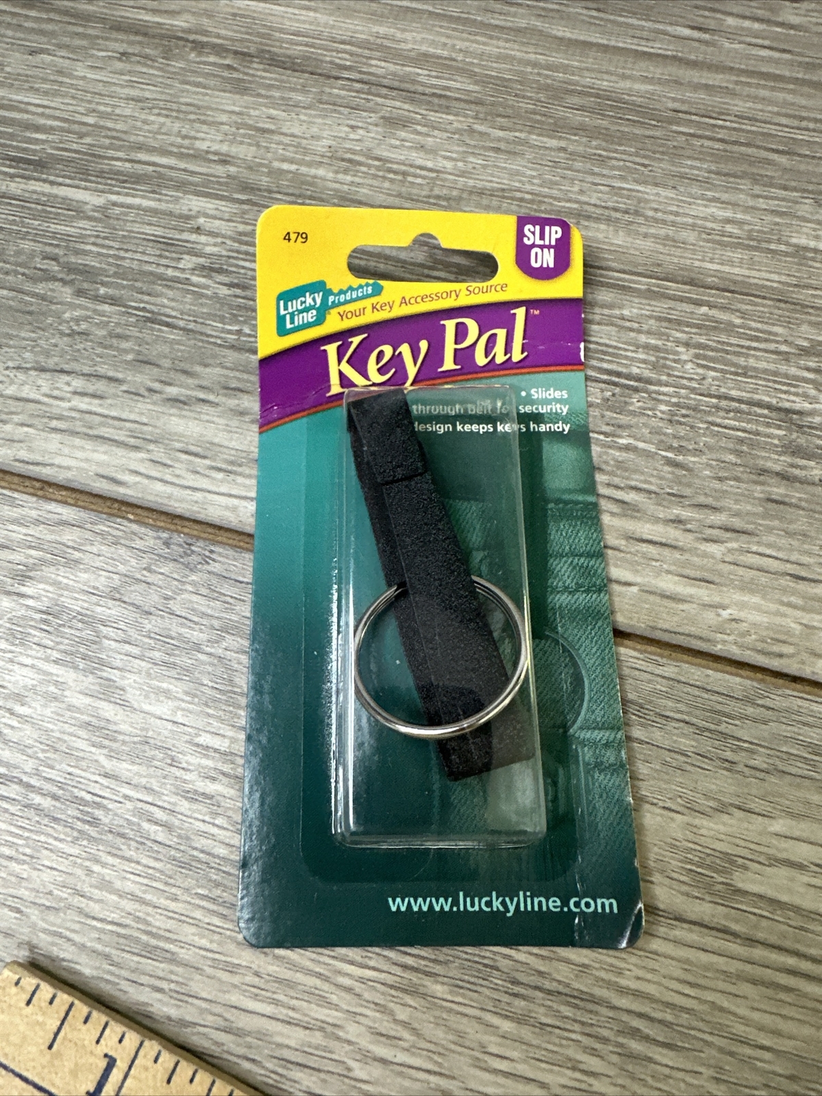 Lucky Line 47901 Belt Hook with Ring 1 Per Card New
