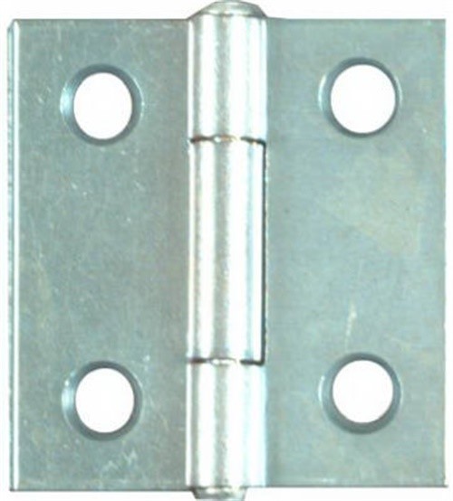 National Hardware 1-1/2 in. L Zinc-Plated Door Hinge 2 pk (Pack of 5)