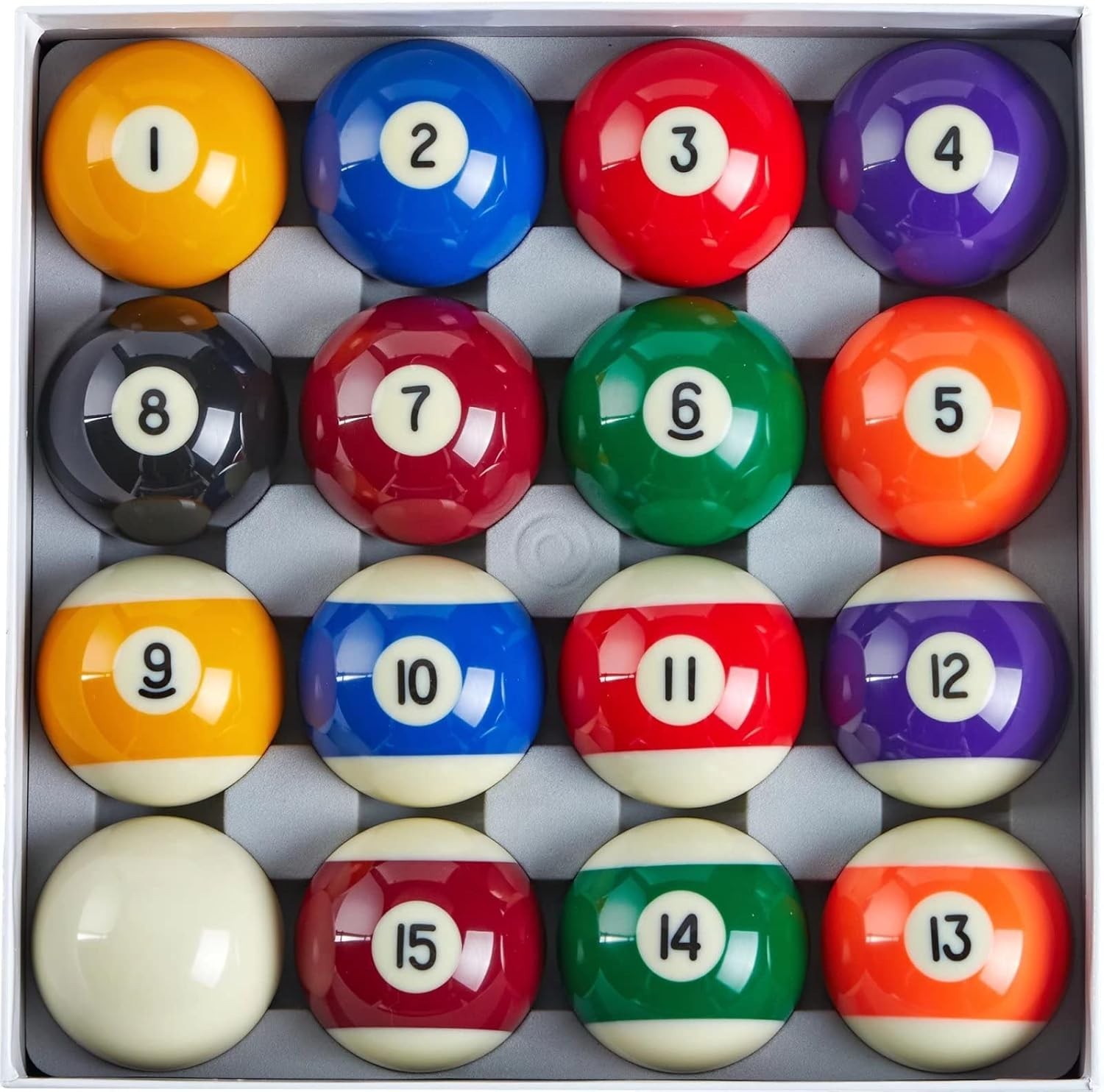 2022 Upgraded Pool Table Balls Set - Durable & High-Quality Regulation Size