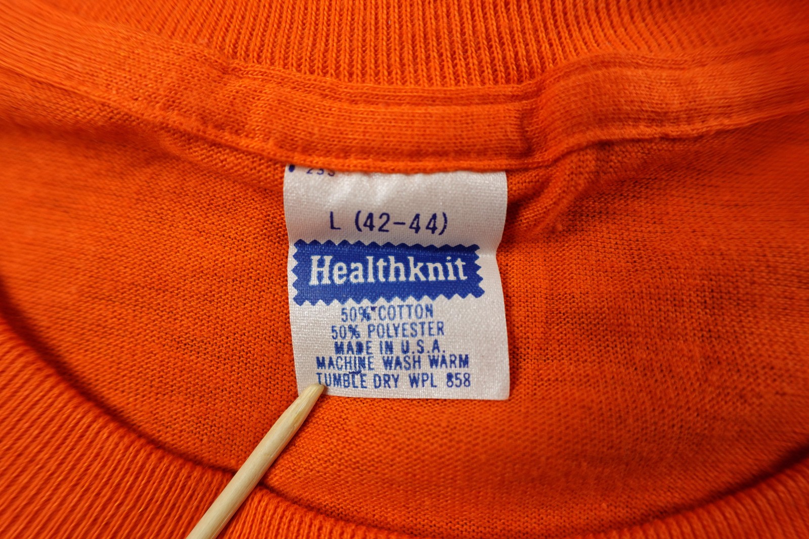 Vintage Daytona Beach Astros Shirt Mens Large Orange MILB Baseball Healthknit