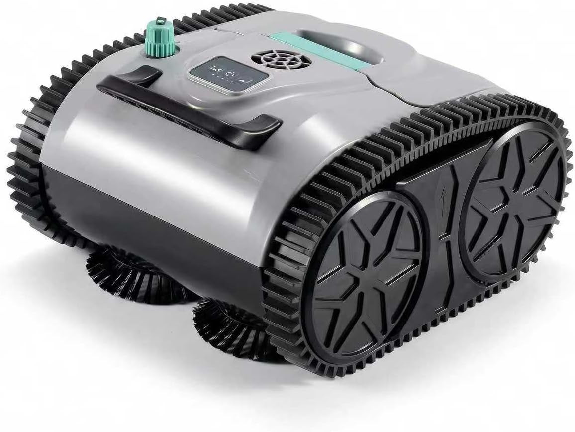 Automatic Cordless Pool Cleaner Robot for Inground & Above Ground Pools