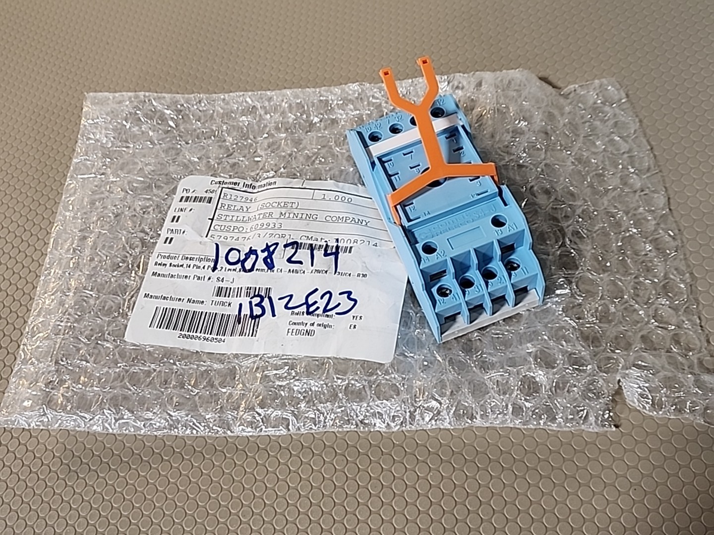 Comat Releco S4-J Relay Socket 10A/250V~ #New