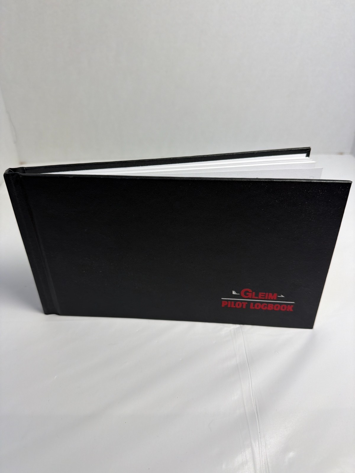 Gleim Pilot Logbook Black Hardcover Flight Aviation Log Book New Unused