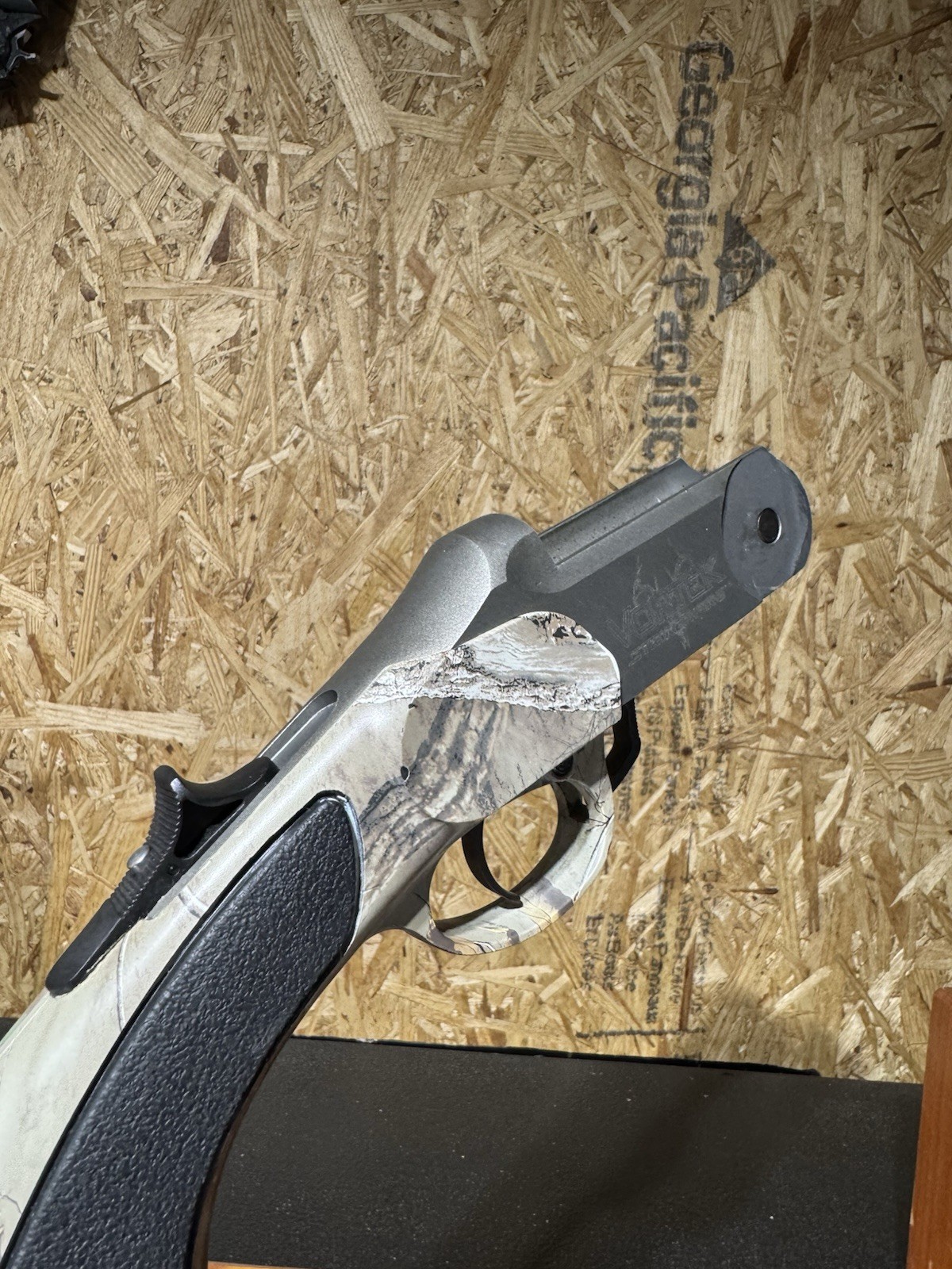 TRADITIONS StrikerFire Black Powder Muzzleloader Stock Trigger Safety 50 Cal.