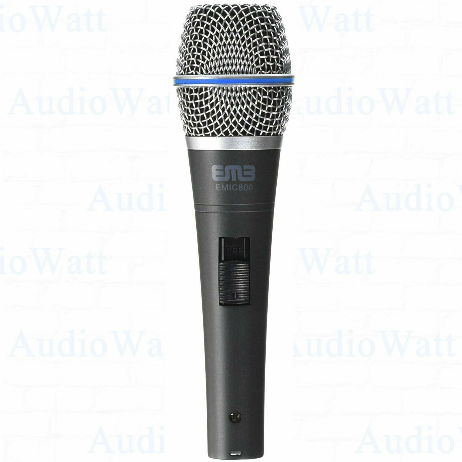 2X Professional Wired Dynamic Vocal Studio Microphone HandHeld Mic with XLR 3Pin