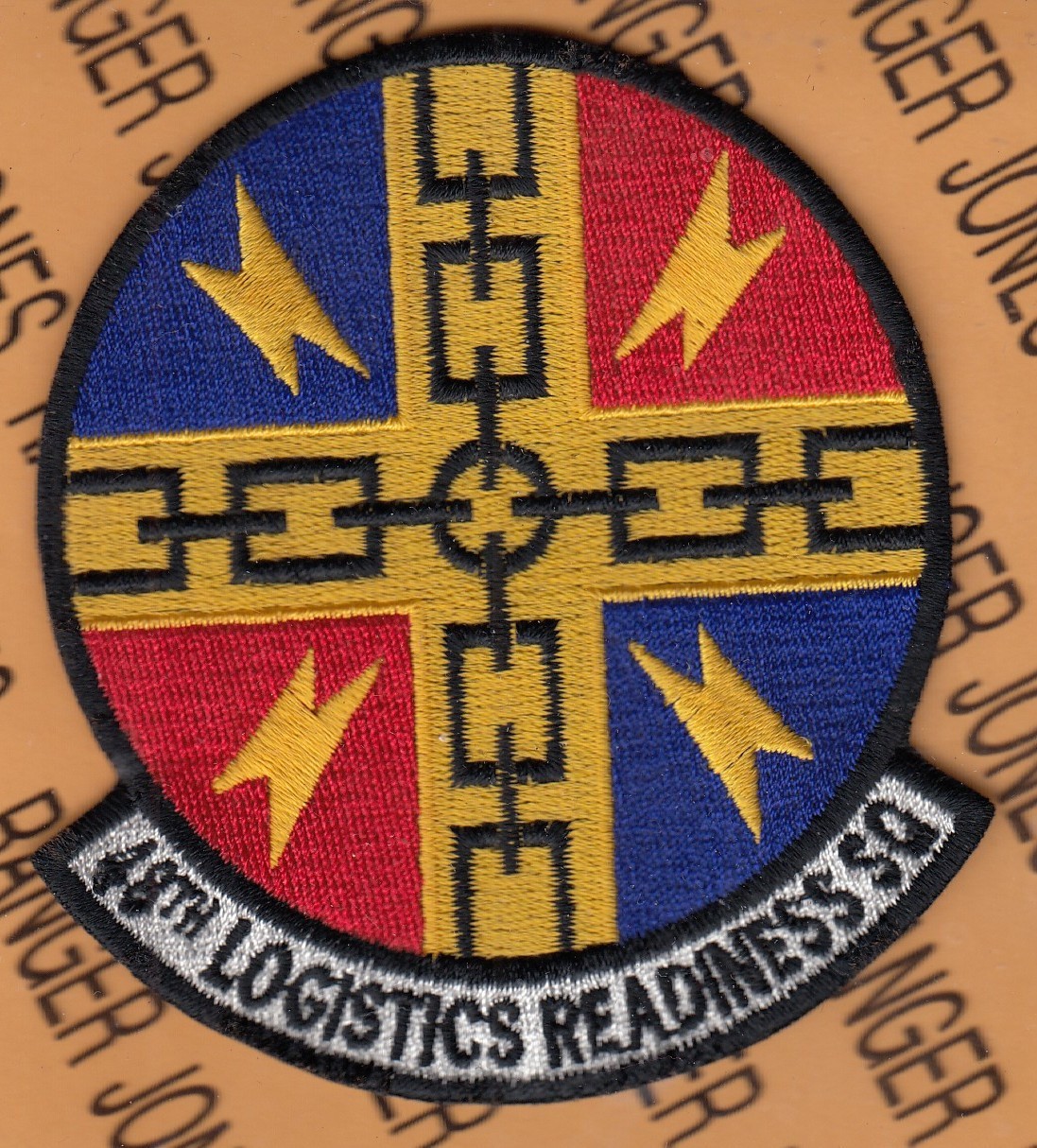 USAF Air Force 48th Logistics Readiness Sq LRS ~3.75" patch c/e A