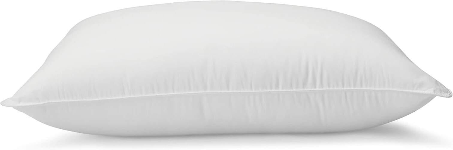 Down Alternative Pillow Medium Density Standard Size 2-Pack Sleep Comfort