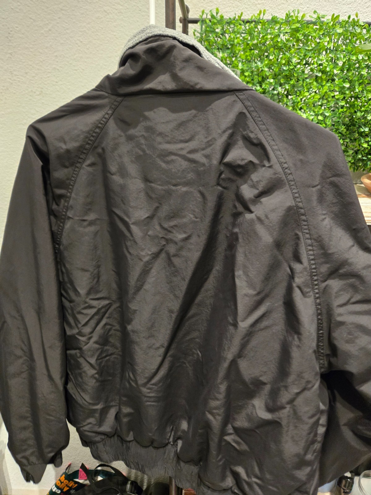 Whataburger Embroidered Jacket Men Medium Black Fleece Lined Full Zip
