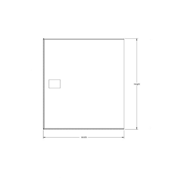Knapheide 26730424P, Vertical Door Panel 24X36