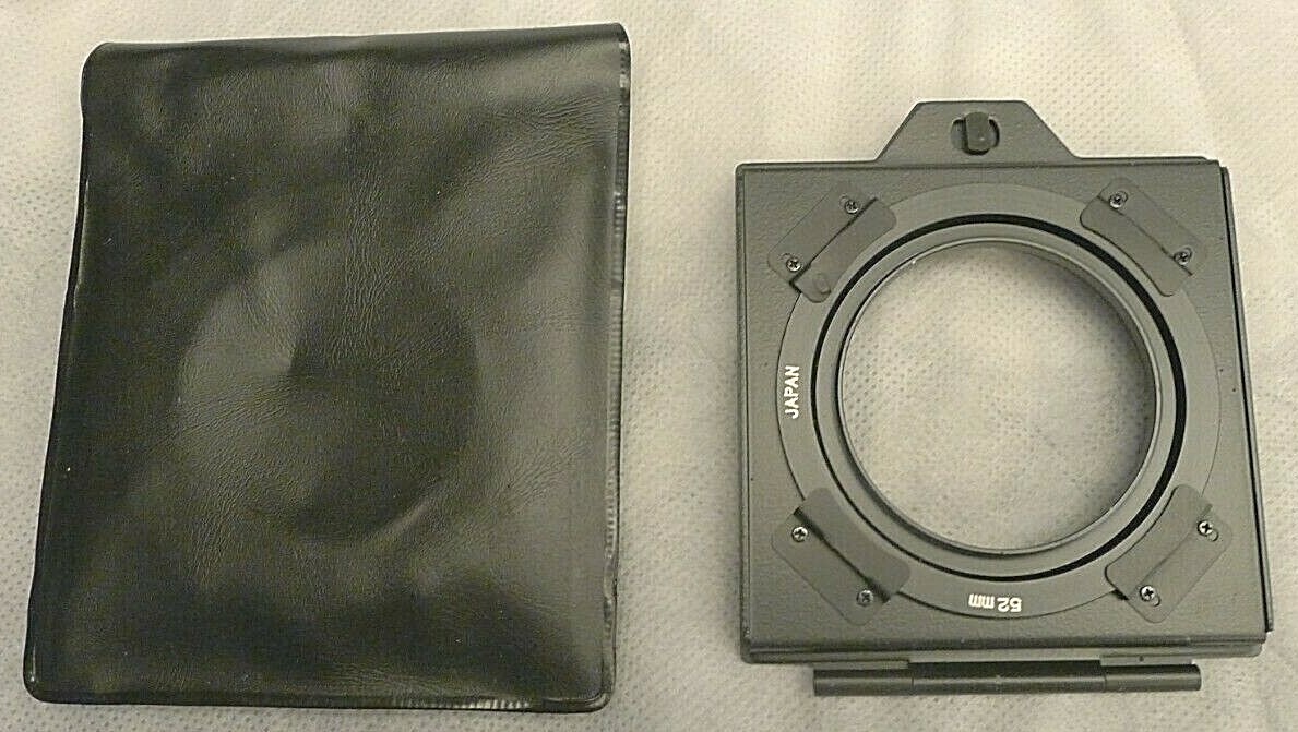 Kenko Technical Filter Holder 52mm with Pouch - Made in Japan