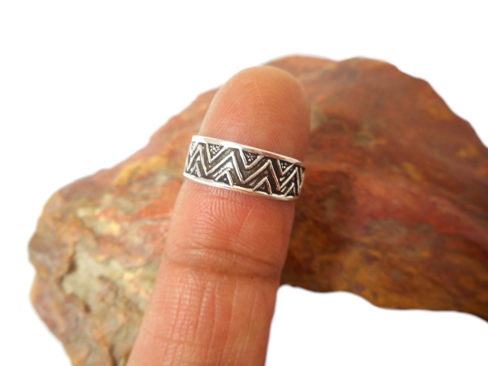 Adjustable Toe  Ring  Sterling  Silver  925