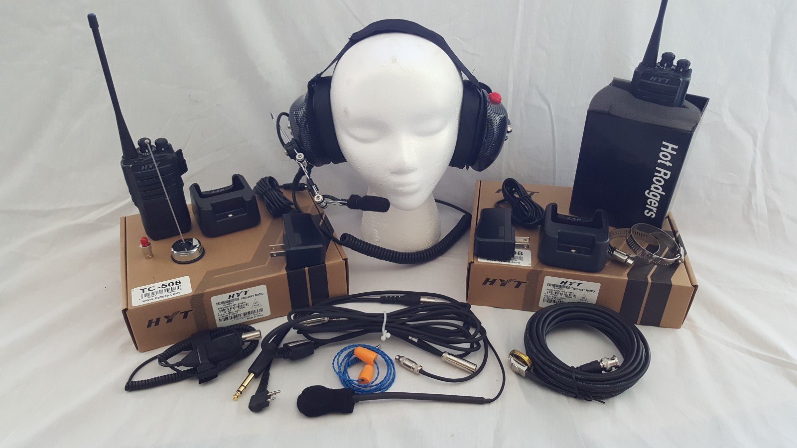 RACECAR RADIO SET NASCAR SPEEDWAY SET 5 WATT 16 CHANNEL WORLDWIDE USPS
