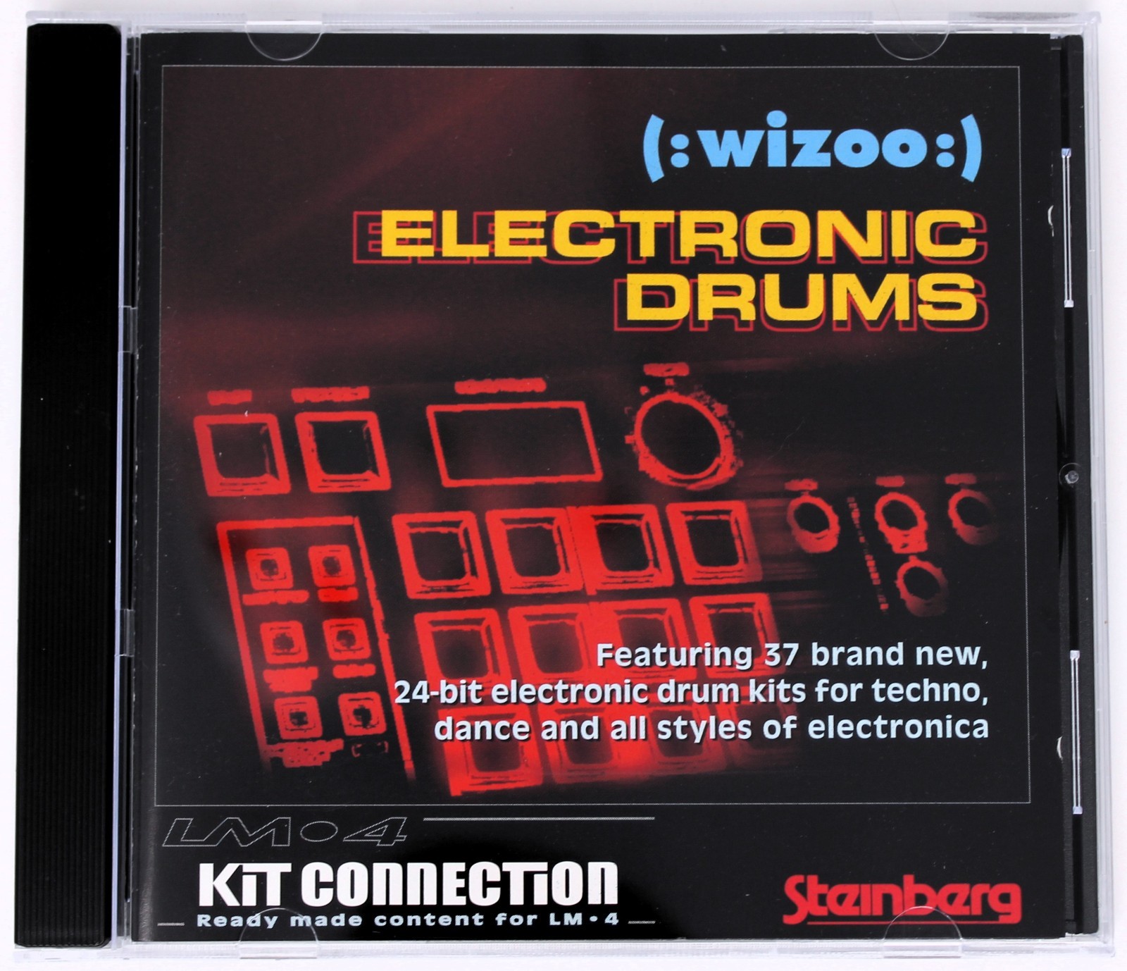 Wizoo Electronic Drums Kit Connection Steinberg LM-4 Cubase VST/VST 2.0 CD