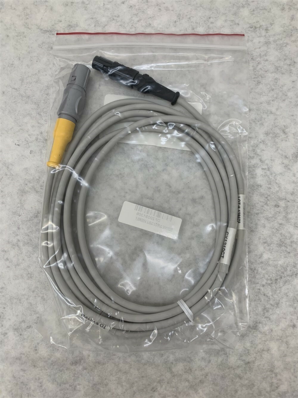 Biosense Webster CY1210CT Carto3 System Interface Cable 12Pin Yellow 10Pin Black