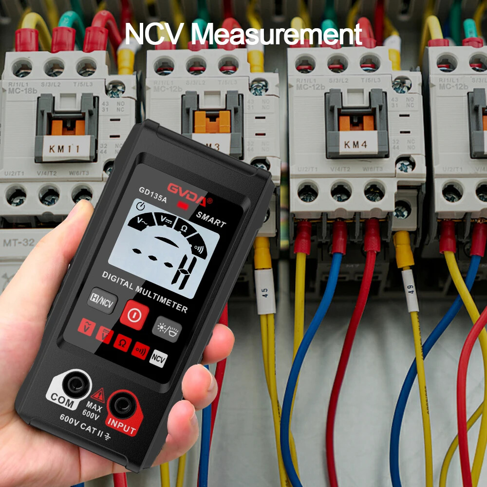 NEW Digital Multimeter Auto Range Multi-meter 4000 Counts Smart