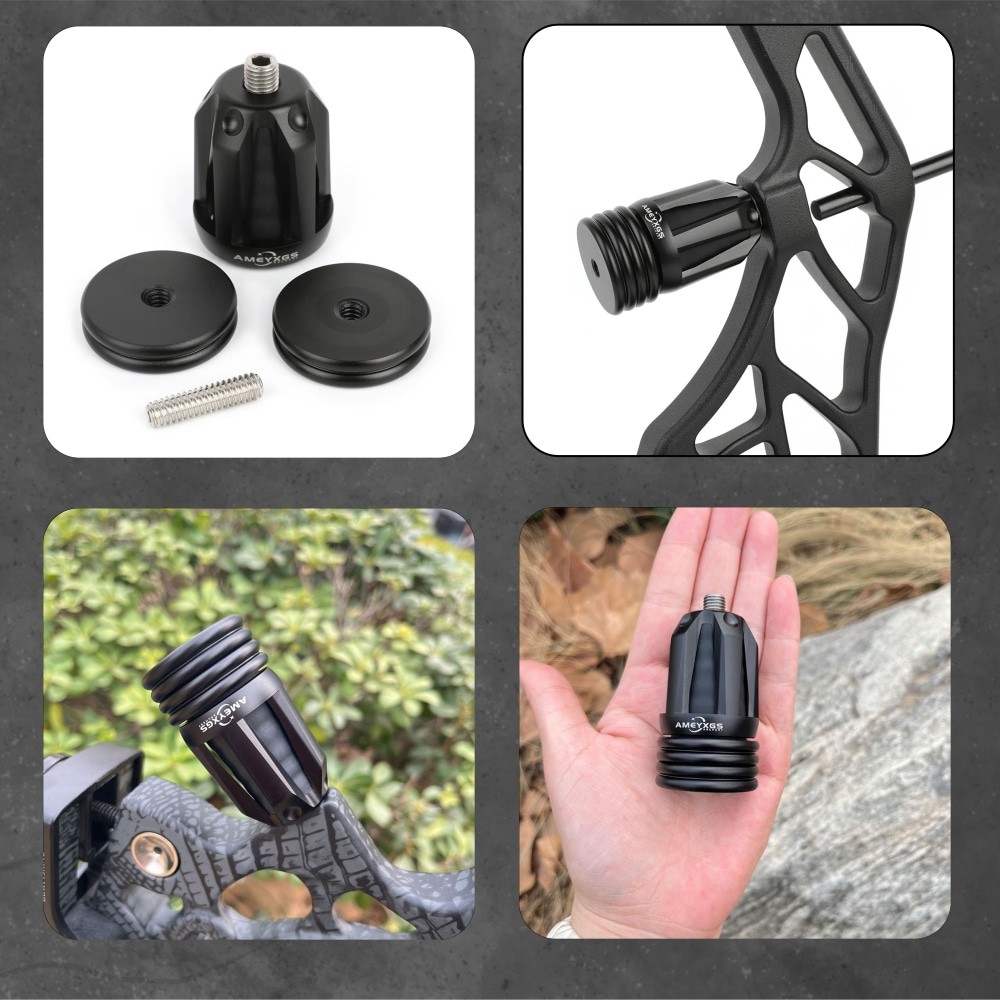 Riser Shock Bow Stabilizer Damper Silencer Absorber Archery Hunting Compound Bow