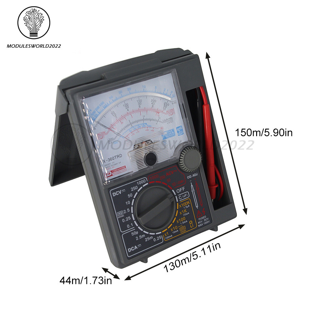 YX-360TRD Digital Multimeter AC DC Voltmeter Ammeter Ohmmeter Volt Tester Meter
