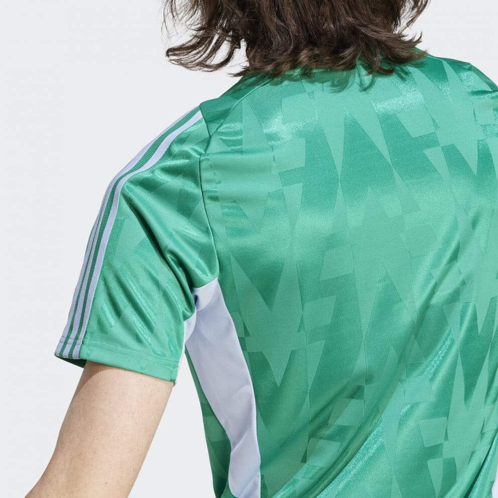 adidas Big & Tall Tiro Home Jersey Medium Tall Court Green/Blue Dawn HS7574