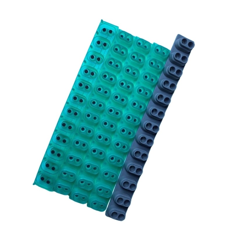 5Pcs Reliability Conductive Rubber Strips Silicone Keyboard Conductive Pad