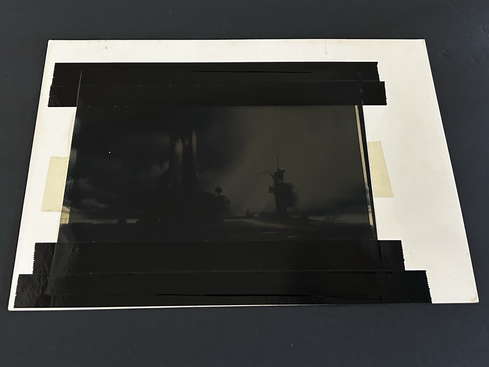 1983 NASA KSC Space Shuttle Orbiter Art Program Presentation Transparency