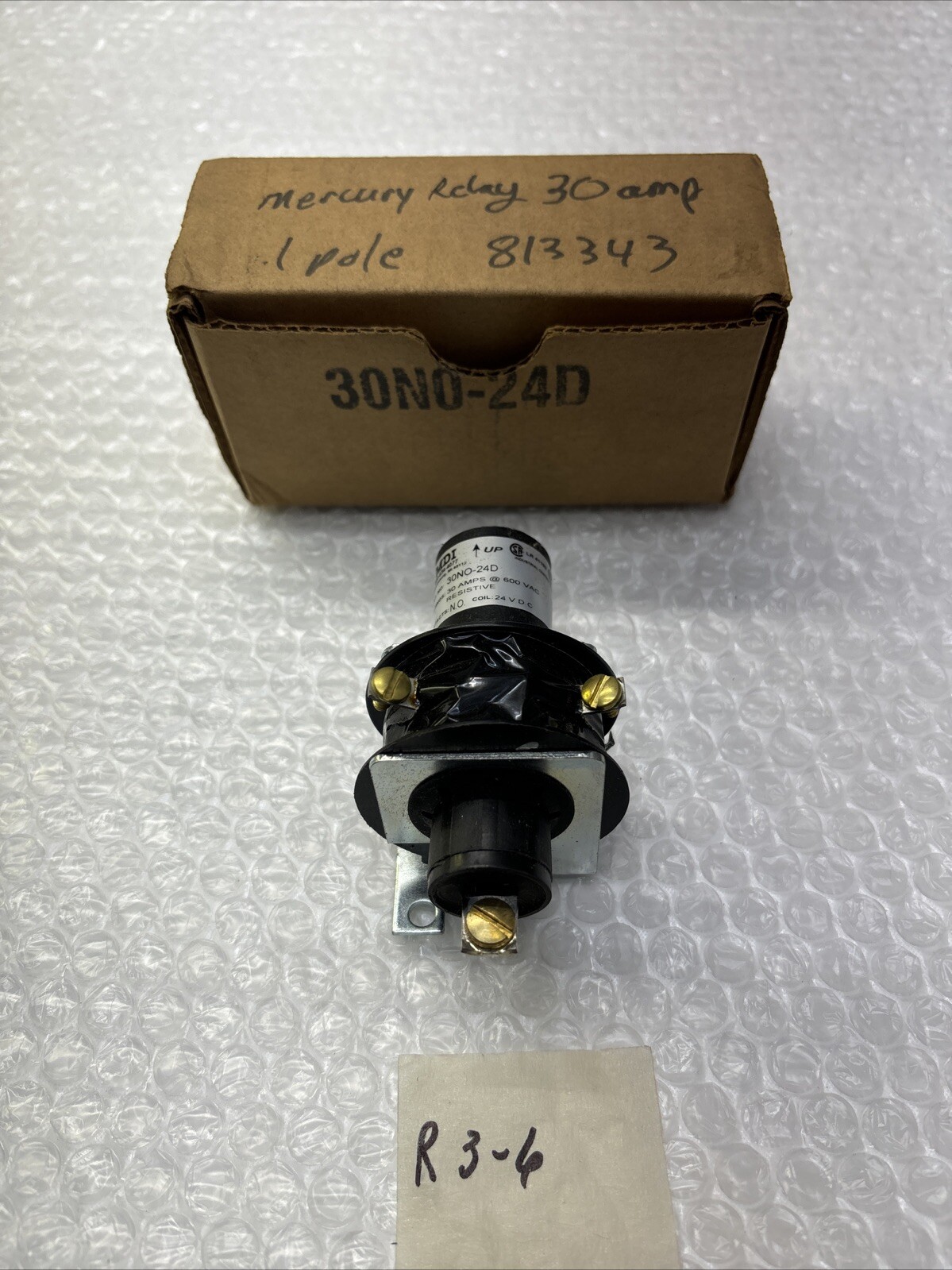 ** NEW MDI 30NO-24D MDI RELAY 30AMP FAST SHIPPING &WARRANTY#