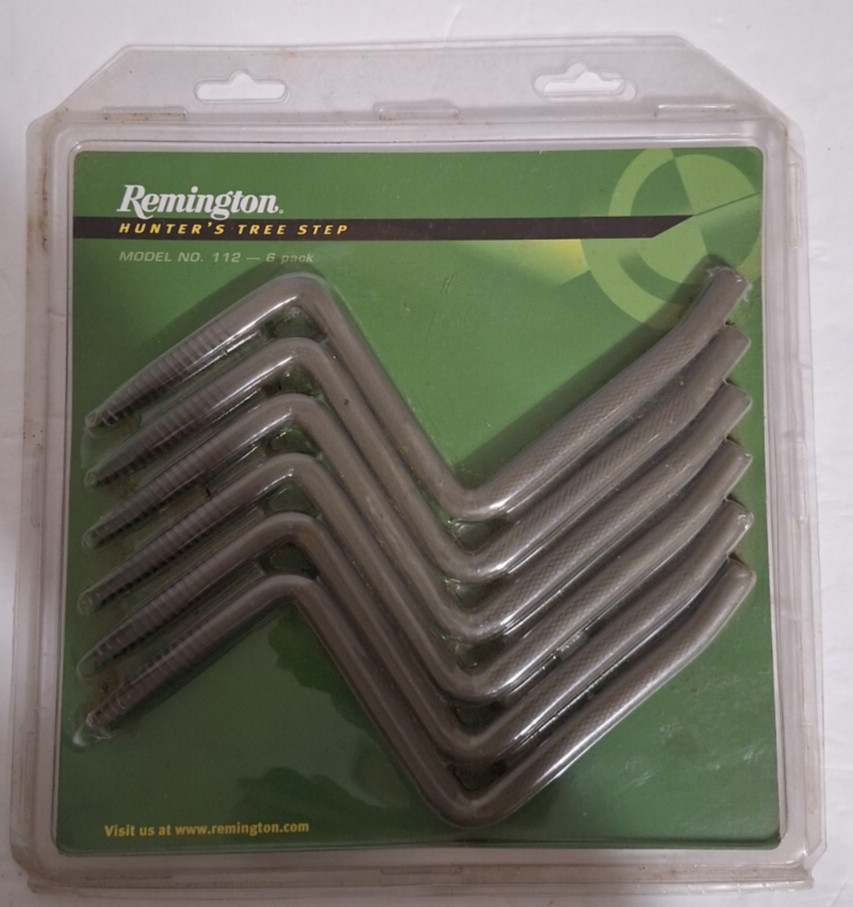 Remington Hunter's Tree Step Self  Tapping  6 Pack Model 112 Hunting Gear NEW