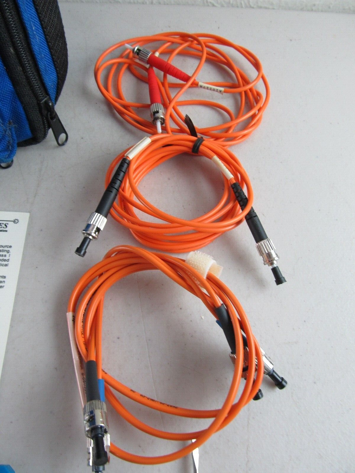 NOYES FIBER OPTIC TEST EQUIPMENT OLS 1 DUAL + OLS 2 DUAL + OPM5-2C w/ Case