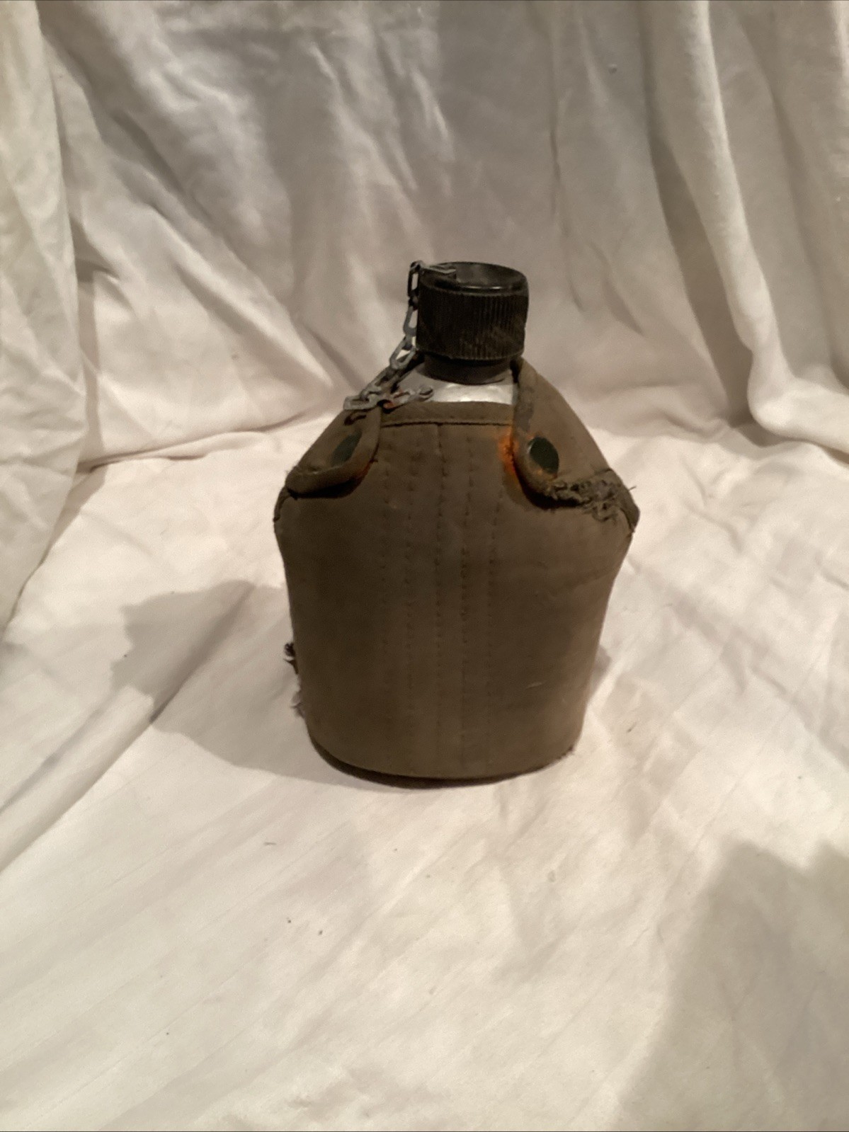 Vintage US Army Military Metal Aluminum Water Canteen made in Japan