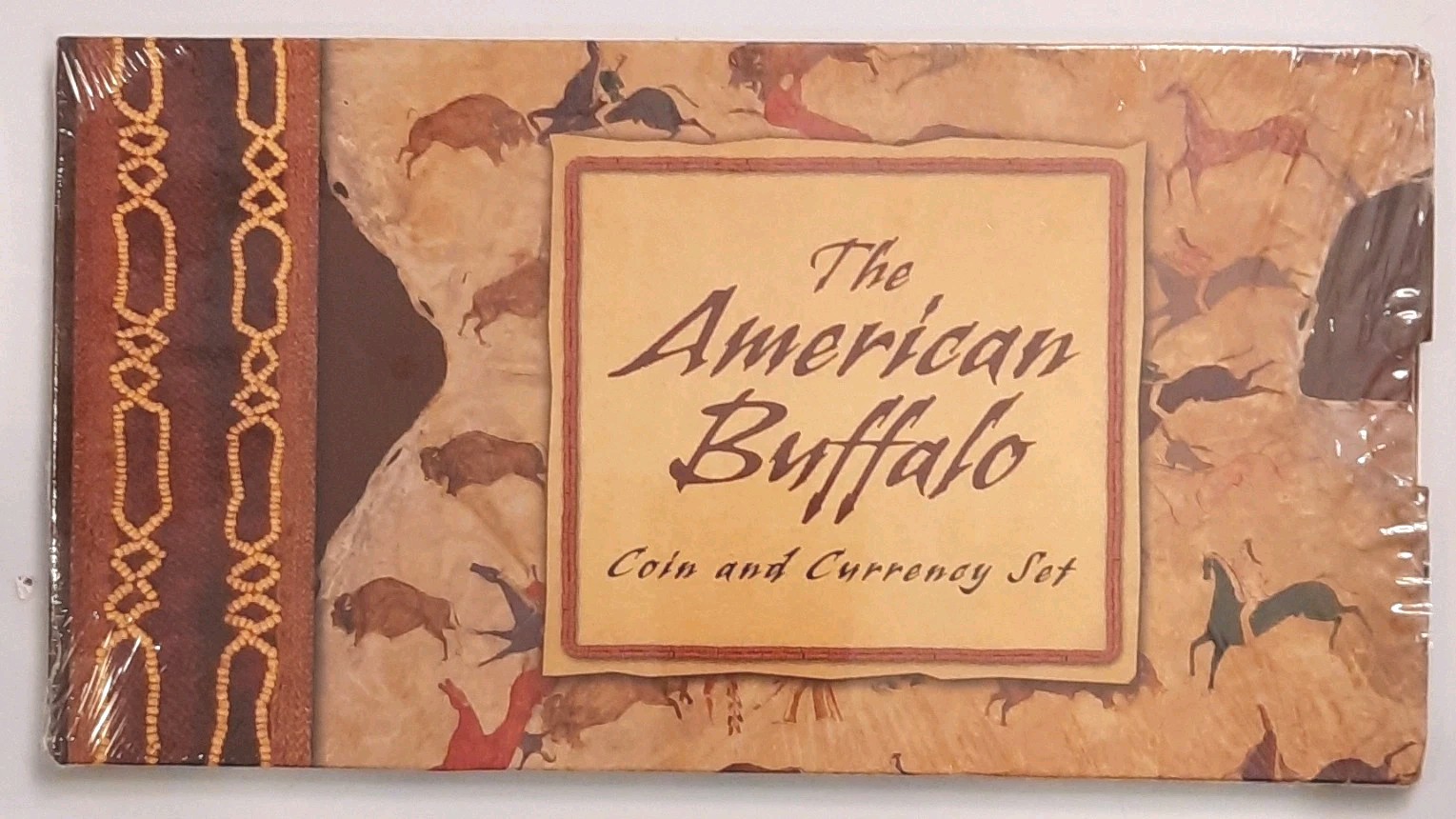 US Mint American Buffalo Coin & Currency Set 2001 Denver Silver 0.9 Uncirculated