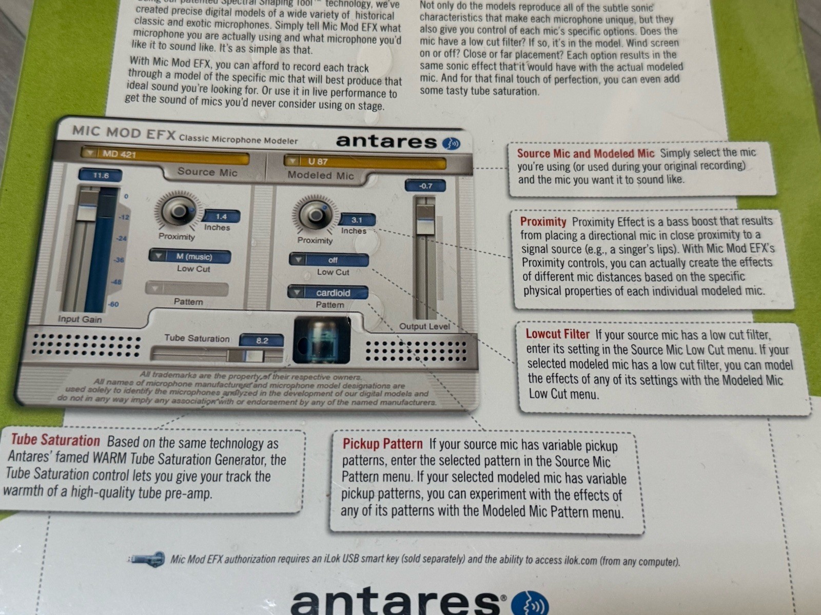 Antares Mic Mod EFX Native Software Plug In