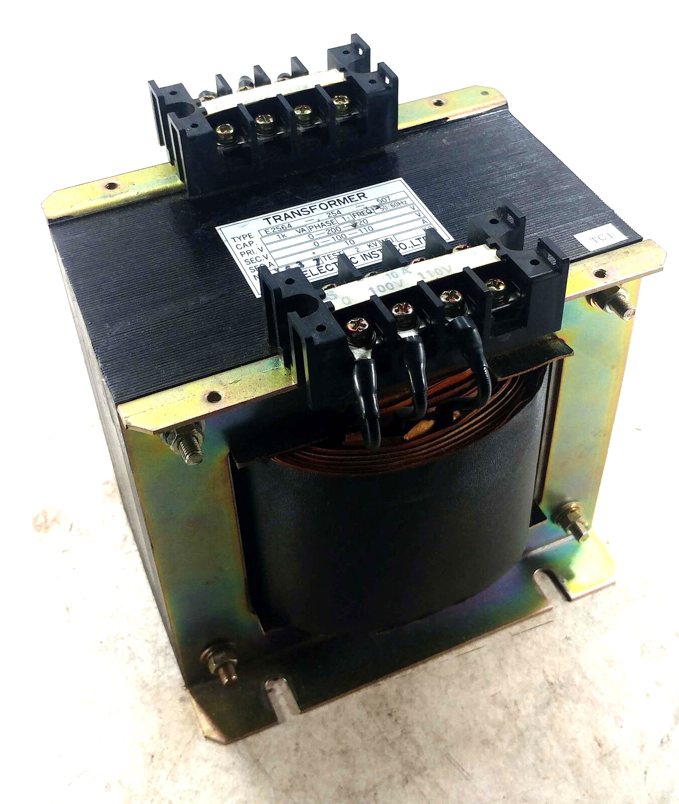 1 USED GOMI ELECTRIC E2564-254-507 TRANSFORMER ***MAKE OFFER***