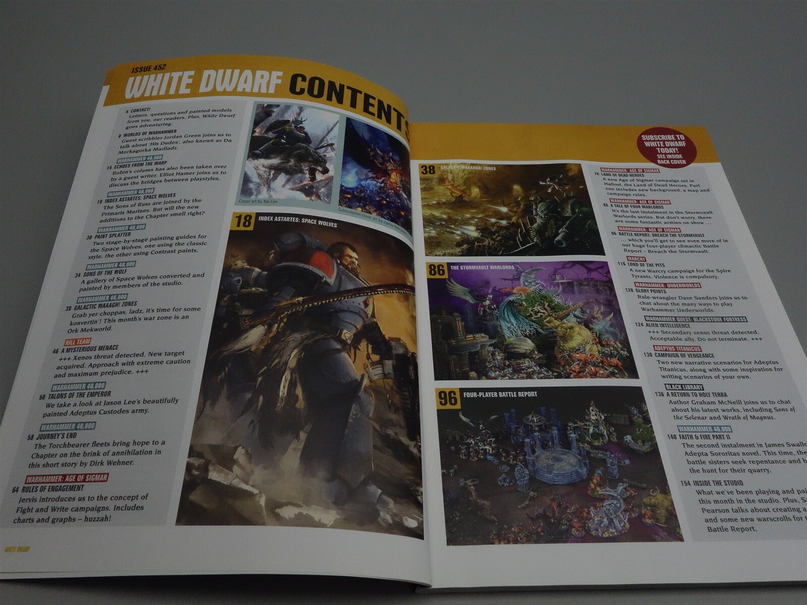 White Dwarf: 452 Subscriber Cover (Games Workshop)