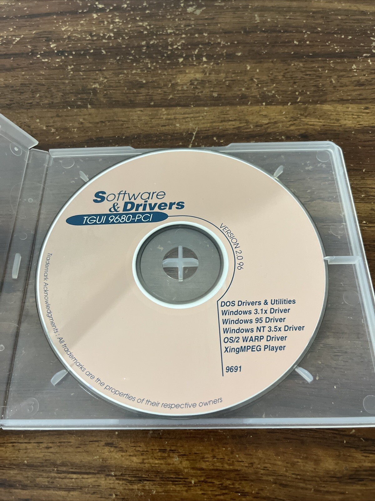 software drivers tgui 9680-pci