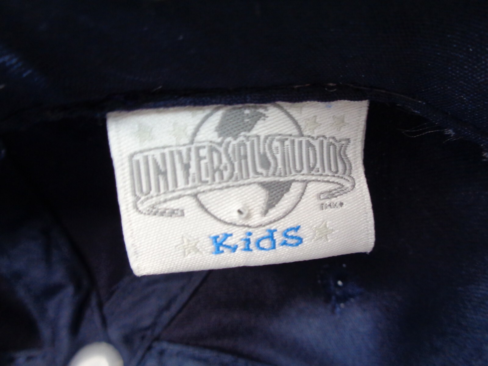 UNIVERSAL STUDIOS Florida BASEBALL CAP / Blue Red White / Adjustable Back / XS