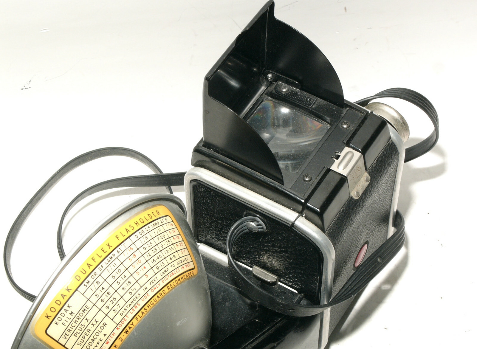 Kodak Duaflex II Camera with flash attachment