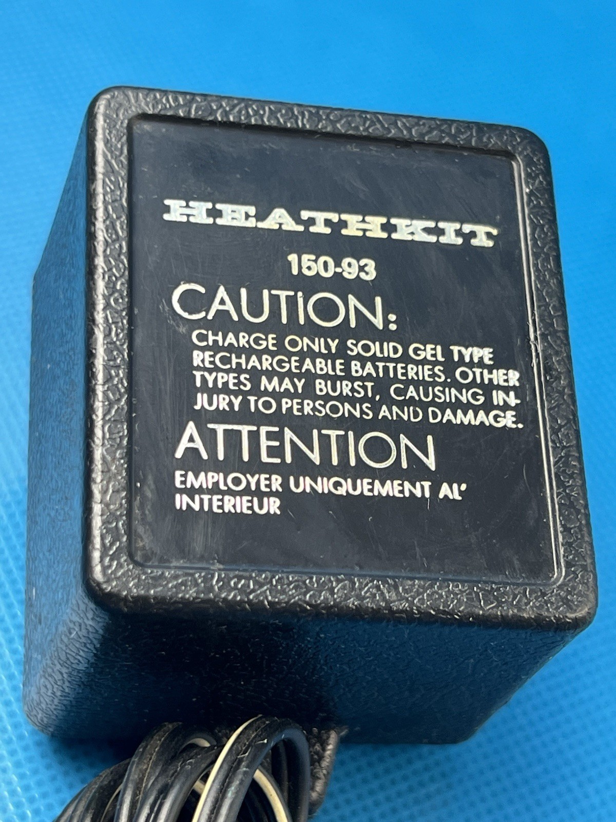 Vintage Heathkit Battery Charger (150-67) RARE