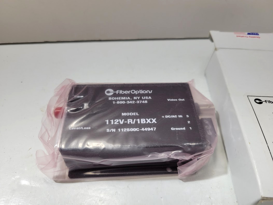 Fiber Options 111V-T/1B Video Tx