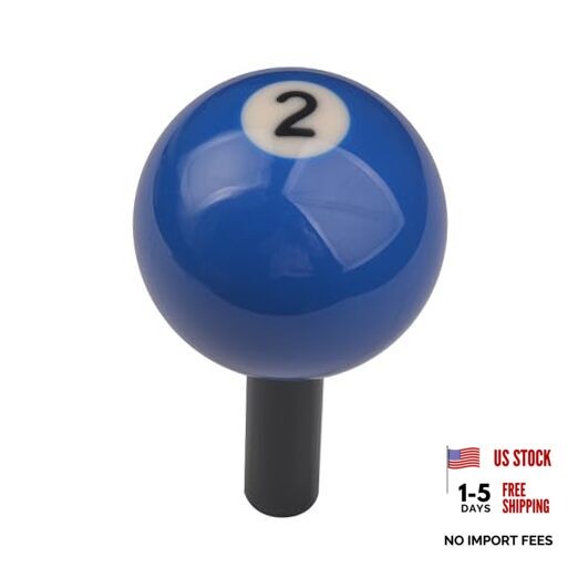 Universal Gear Shift Knobs for Cars & SUVs - Pool Ball Billiard Stick Shift Knob