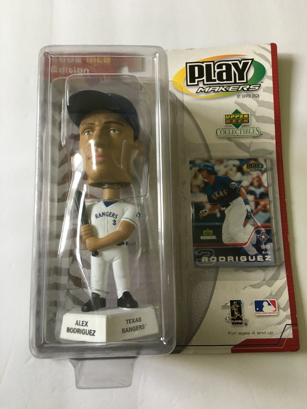 Upper Deck Collectibles 2002 MLB Edition Texas Rangers Alex Rodriguez Bobblehead