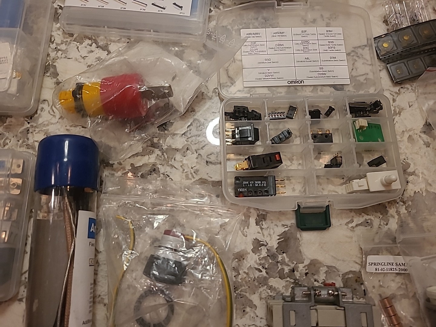 Microsemi Assorted Lot Of PARTS & COMONENTS