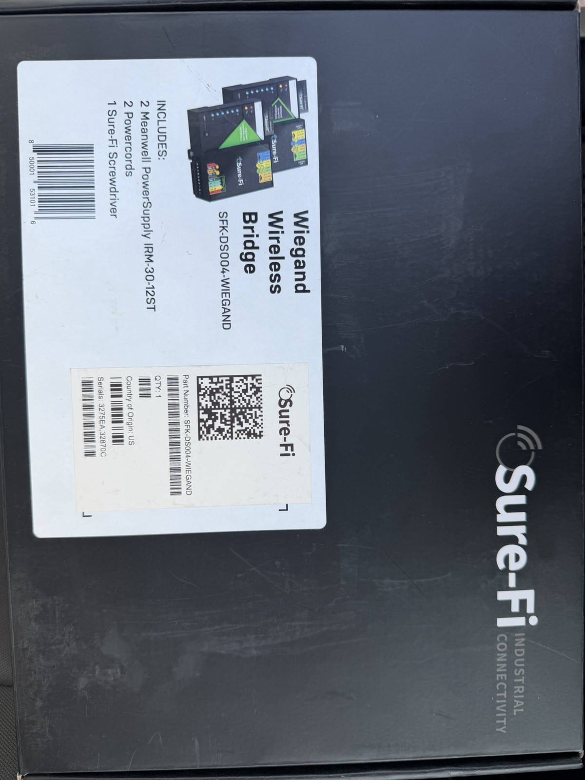 SURE-FI DS004-WIEGAND Wireless Wiegand Bridge Access Control ACCEPTING OFFERS