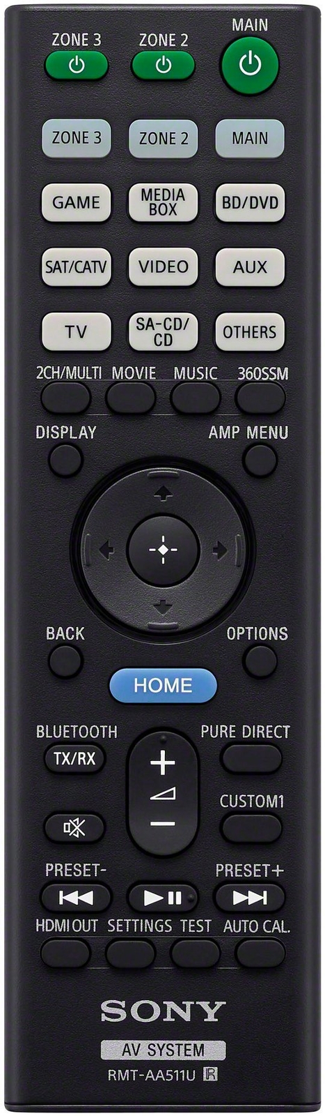 Sony STR-AN1000 7.2-Channel 8K Network AV Receiver