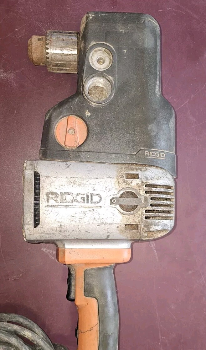 Ridgid R7130 Right Angle Drill W/Side Handle - Used