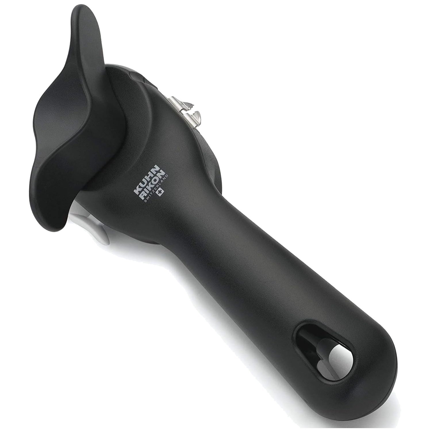 Smooth-Edge Auto Safety Can Opener, Black
