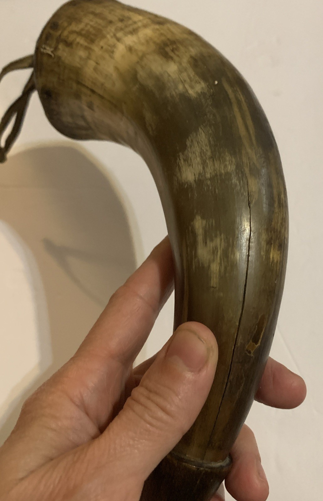 Antique Powder Horn for Muzzleloader